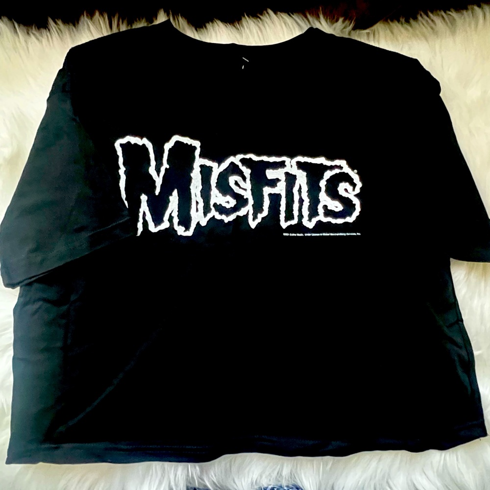 Misfits Cropped tshirt